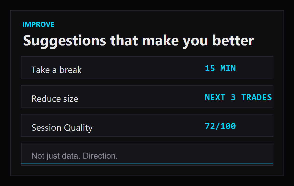 Suggestions that make you better